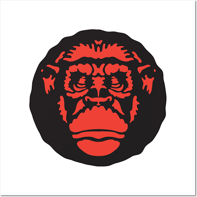 Monkey Ape Wall Art by Rayrock76